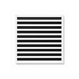 20-inch linear slot diffuser, 10-slot modern AC vent cover, white aluminum, by Cryptic Air