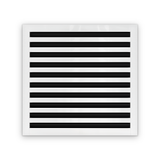 Cryptic Slot 10 slot linear slot diffuser, 20 inch, white