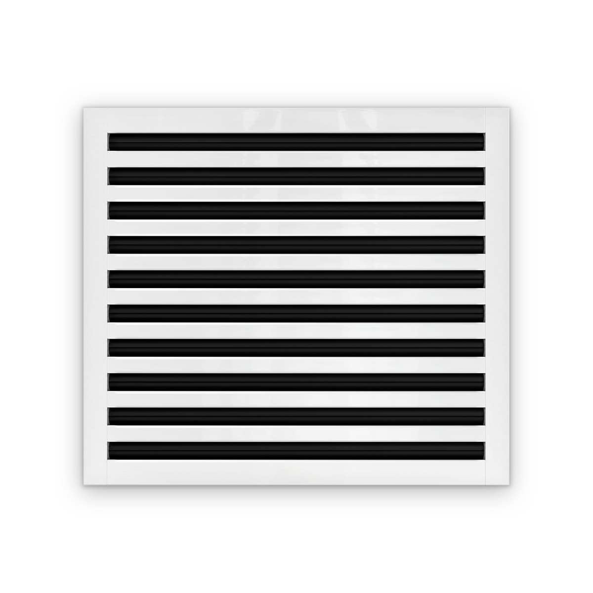 Cryptic Slot 10 slot linear slot diffuser, 22 inch, white