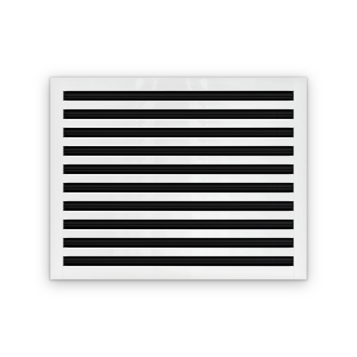 Cryptic Slot 10 slot linear slot diffuser, 25 inch, white