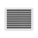 Cryptic Slot 10 slot linear slot diffuser, 25 inch, white