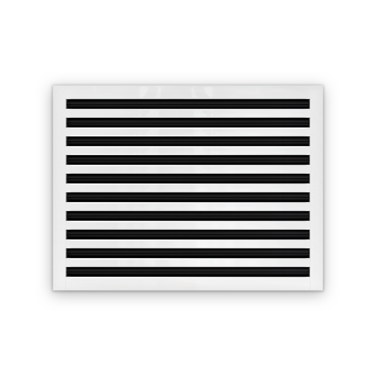 Cryptic Slot 10 slot linear slot diffuser, 26 inch, white