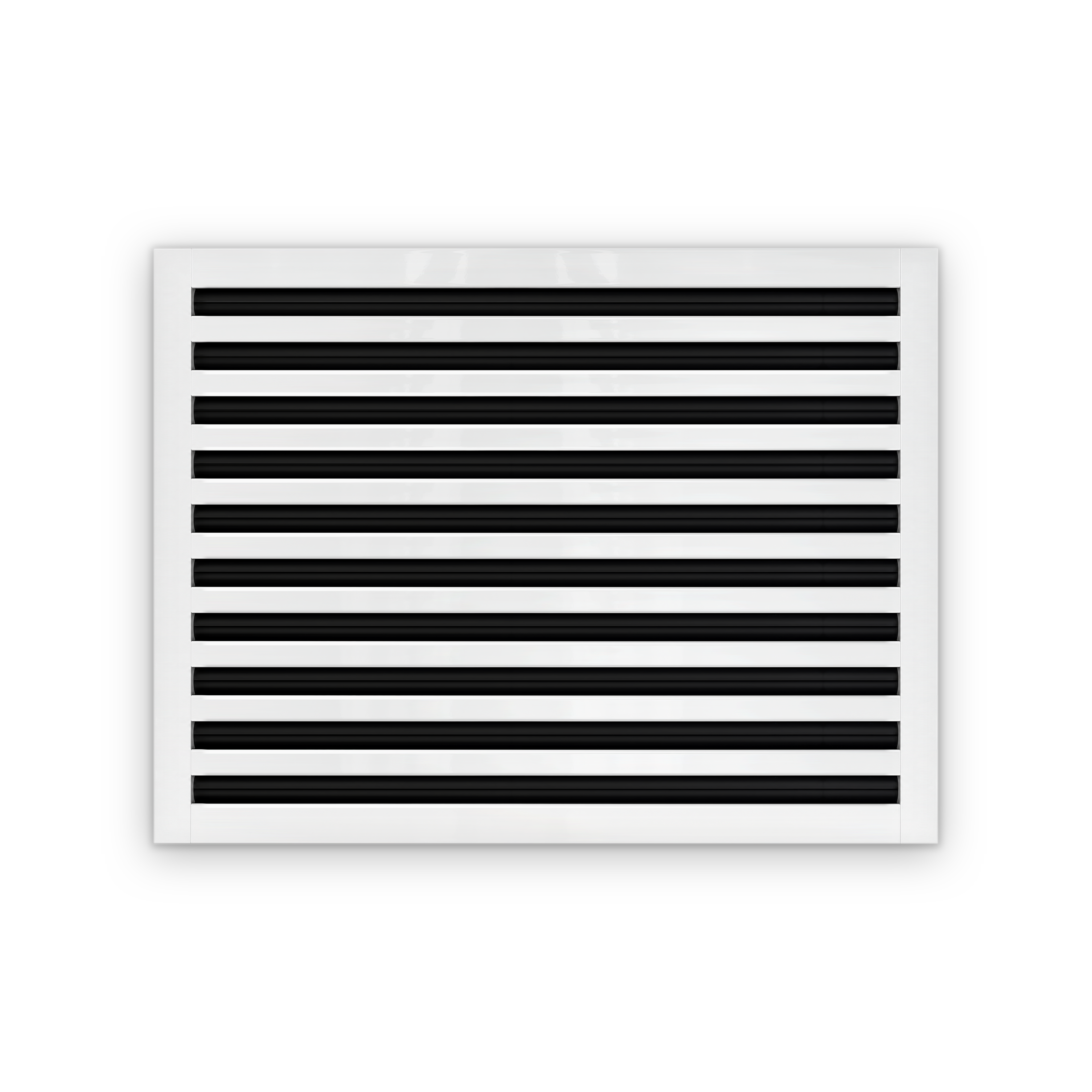 Cryptic Slot 10 slot linear slot diffuser, 26 inch, white