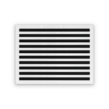Cryptic Slot 10 slot linear slot diffuser, 26 inch, white