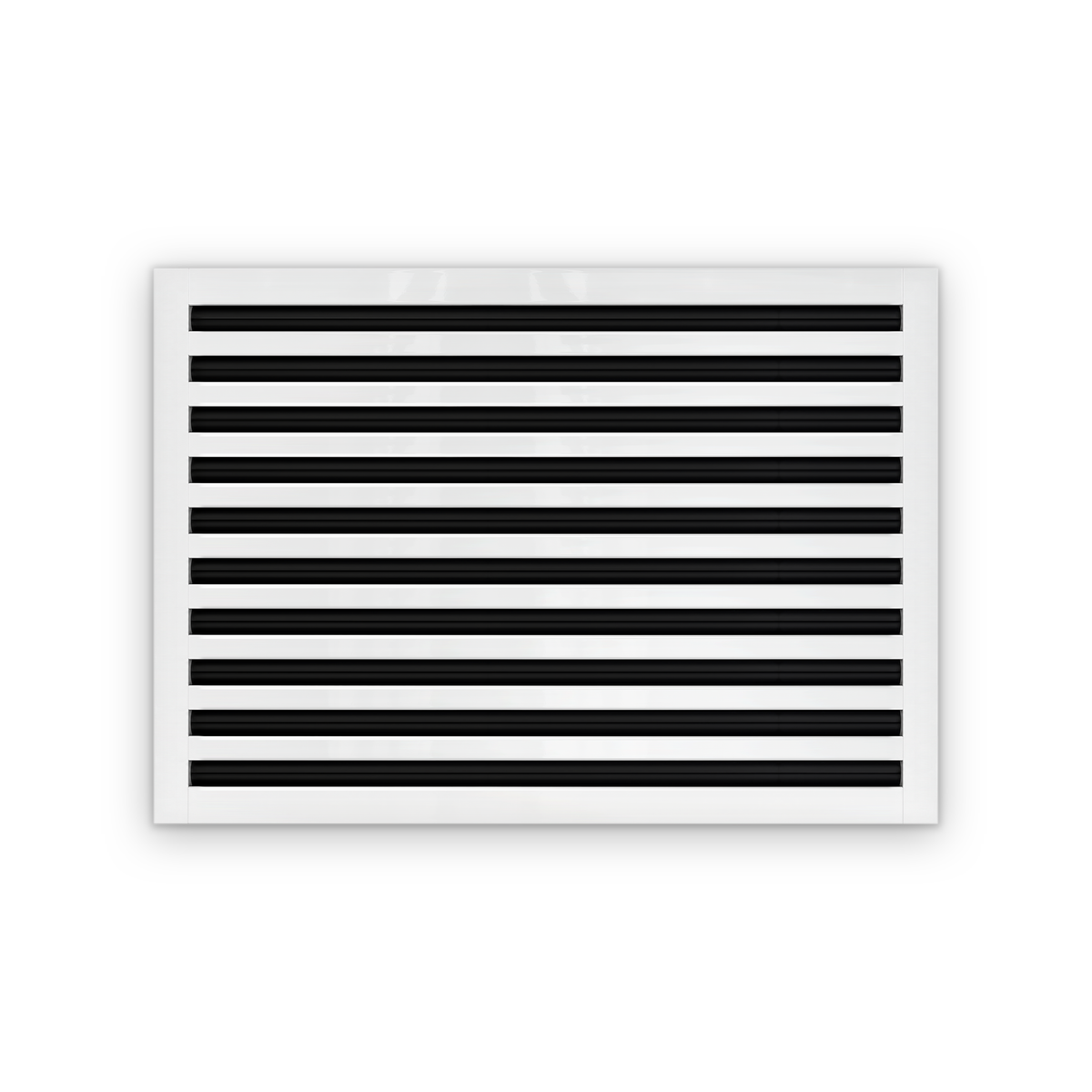 Cryptic Slot 10 slot linear slot diffuser, 28 inch, white