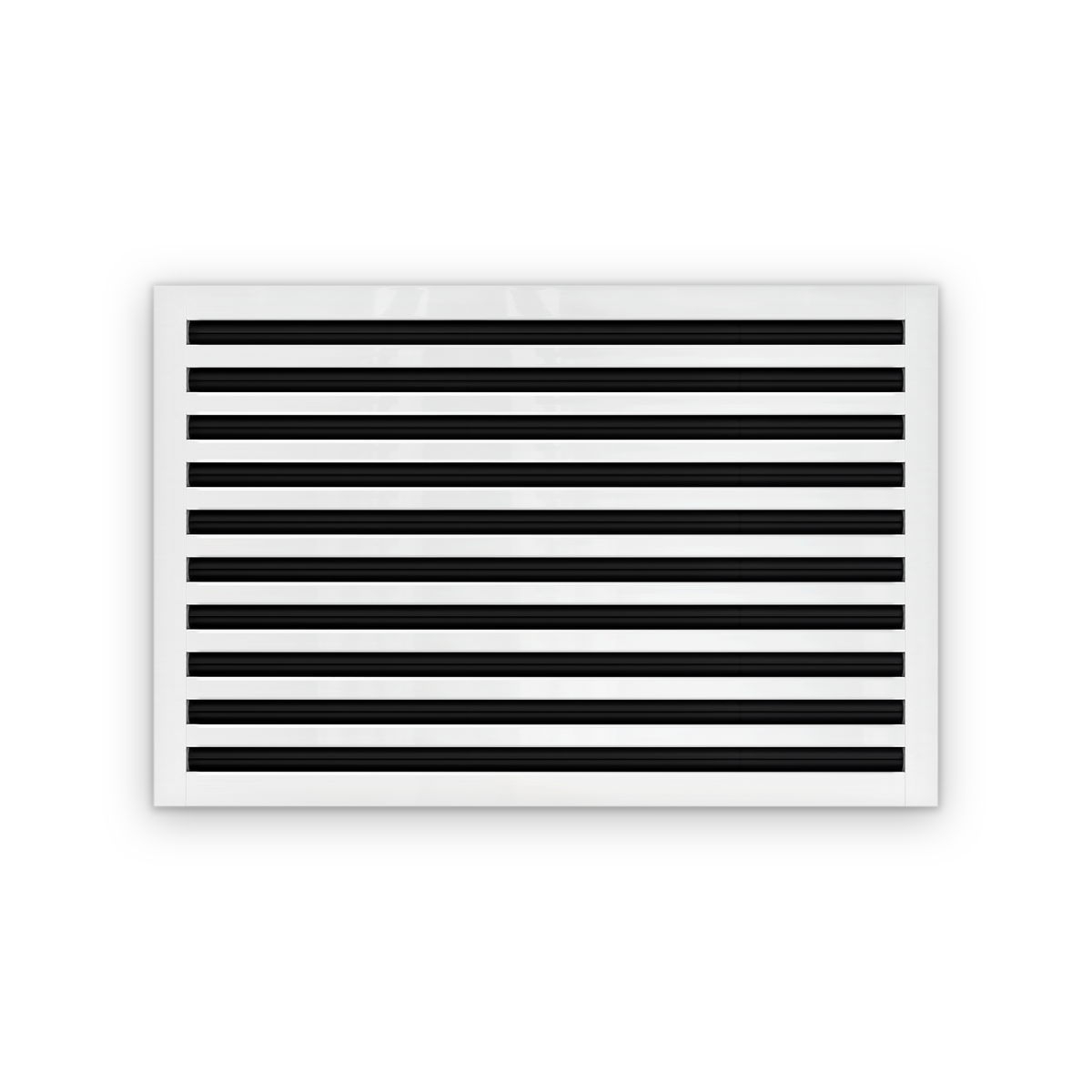 Cryptic Slot 10 slot linear slot diffuser, 30 inch, white