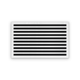 Cryptic Slot 10 slot linear slot diffuser, 32 inch, white
