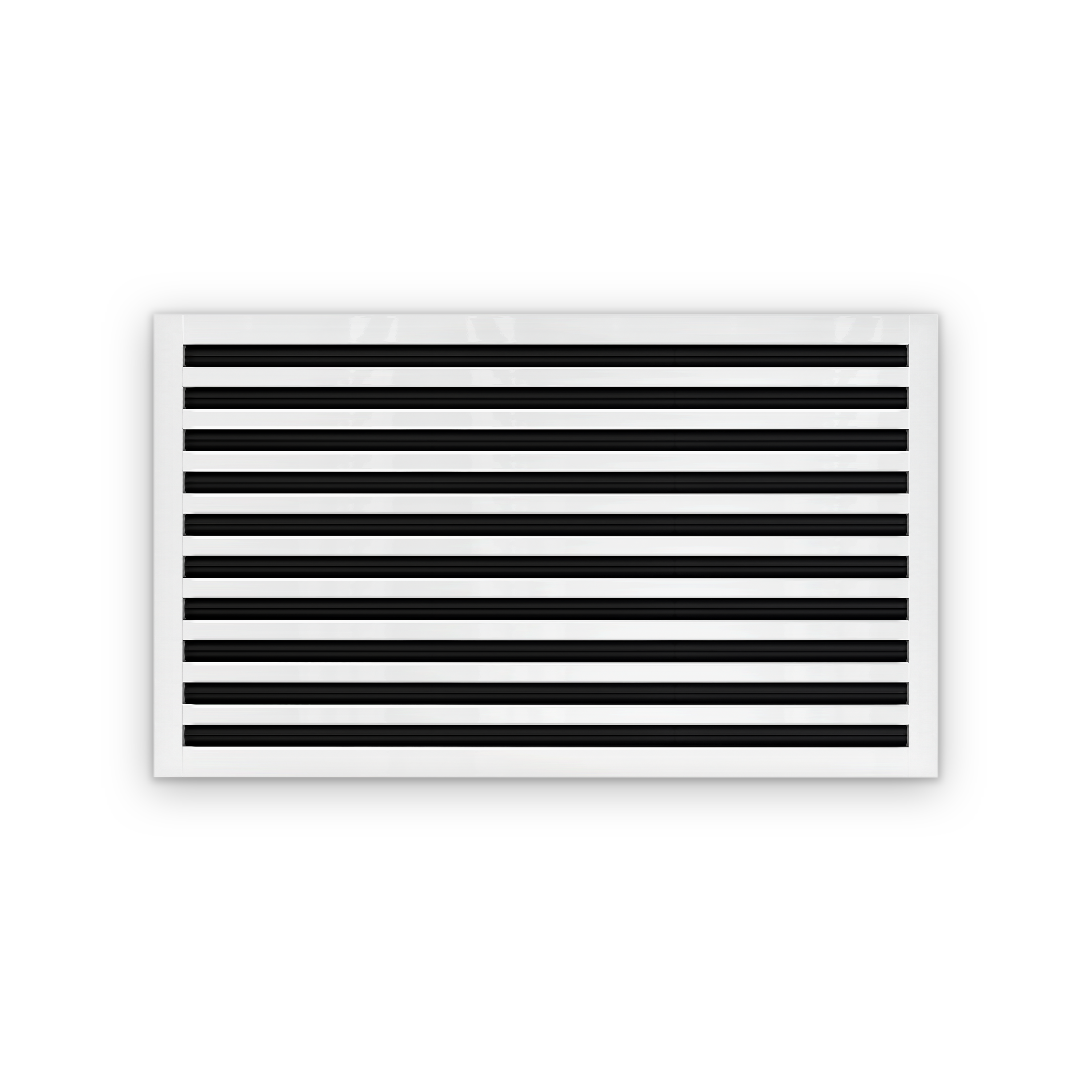 Cryptic Slot 10 slot linear slot diffuser, 34 inch, white
