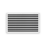 Cryptic Slot 10 slot linear slot diffuser, 34 inch, white