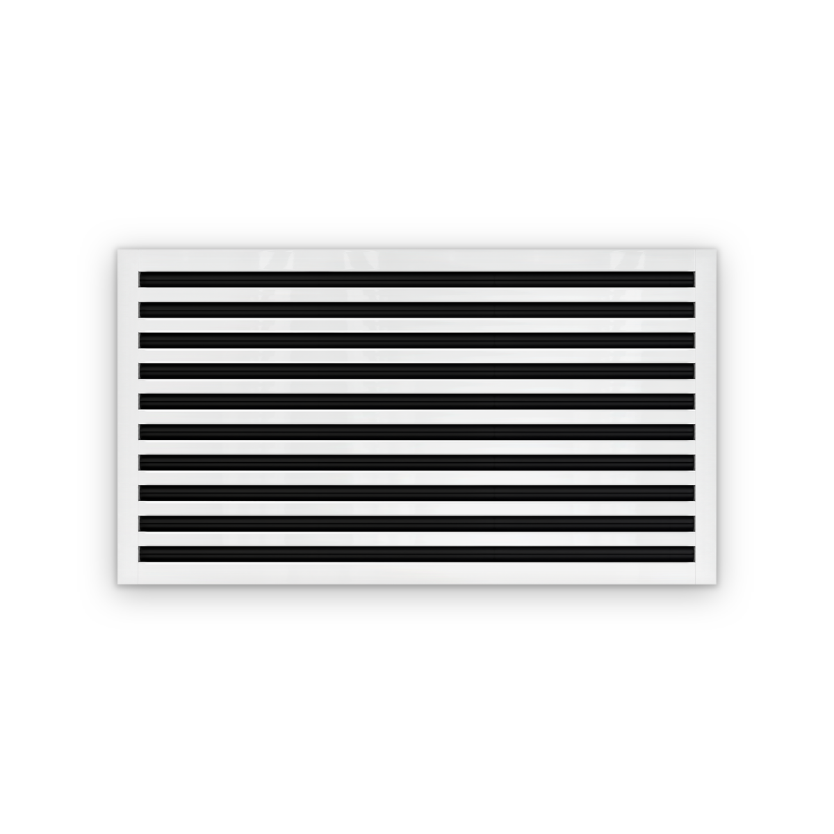 Cryptic Slot 10 slot linear slot diffuser, 36 inch, white