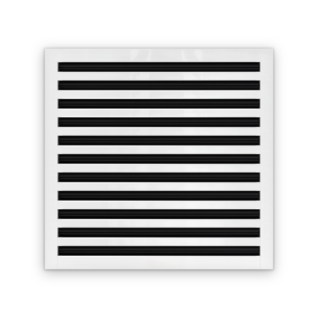 Cryptic Slot 11 slot linear slot diffuser, 22 inch, white