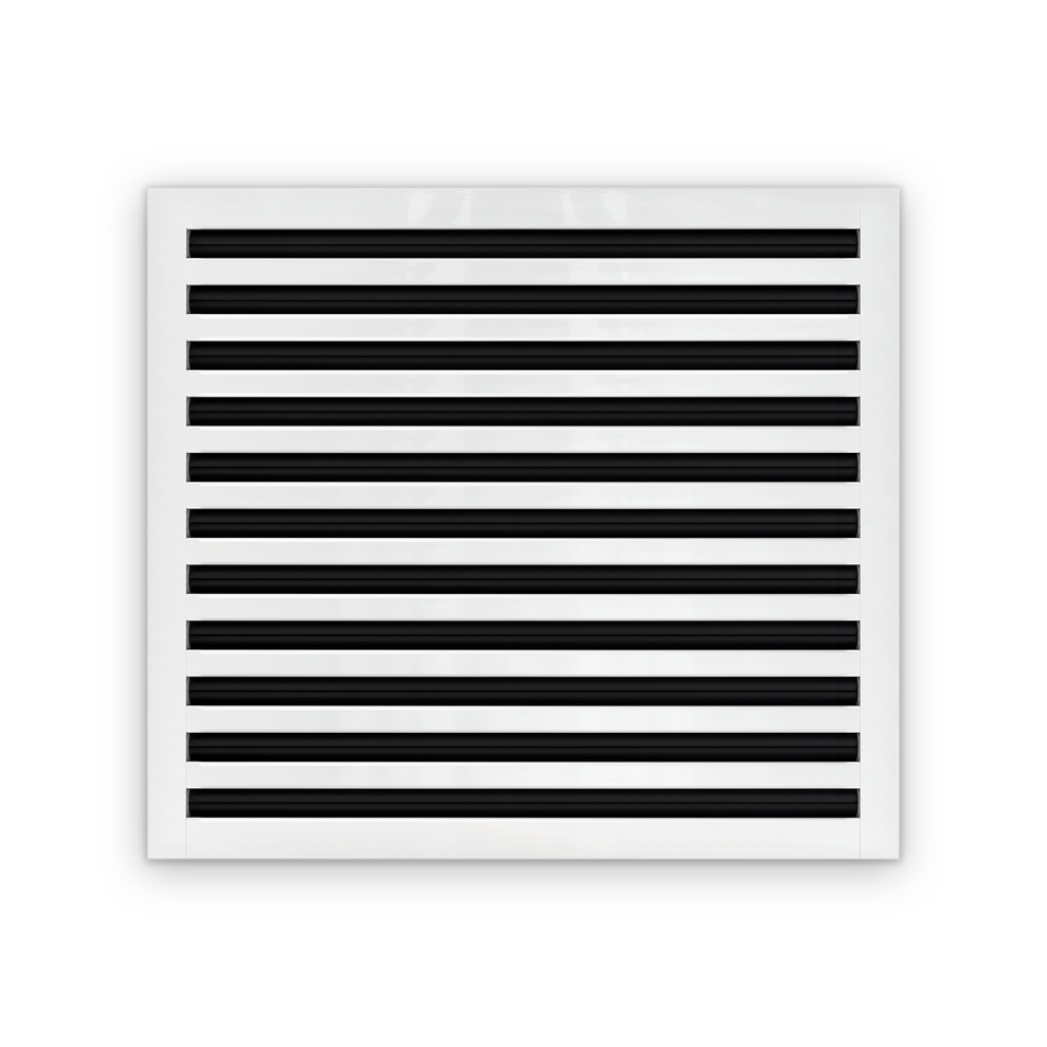 Cryptic Slot 11 slot linear slot diffuser, 24 inch, white