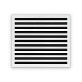 Cryptic Slot 11 slot linear slot diffuser, 24 inch, white