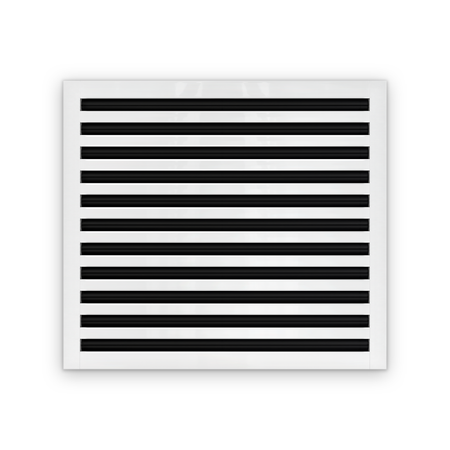 Cryptic Slot 11 slot linear slot diffuser, 24 inch, white