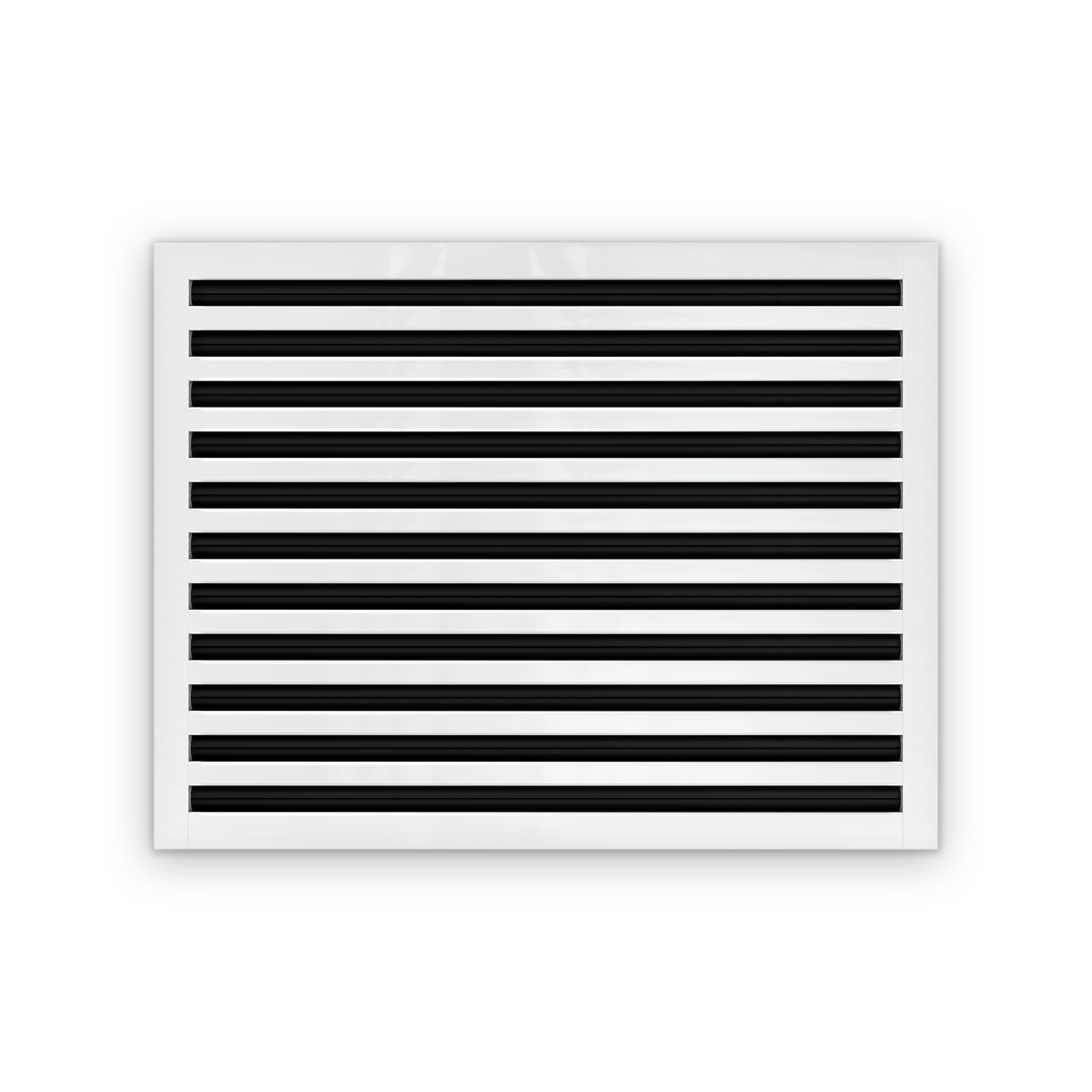 Cryptic Slot 11 slot linear slot diffuser, 28 inch, white