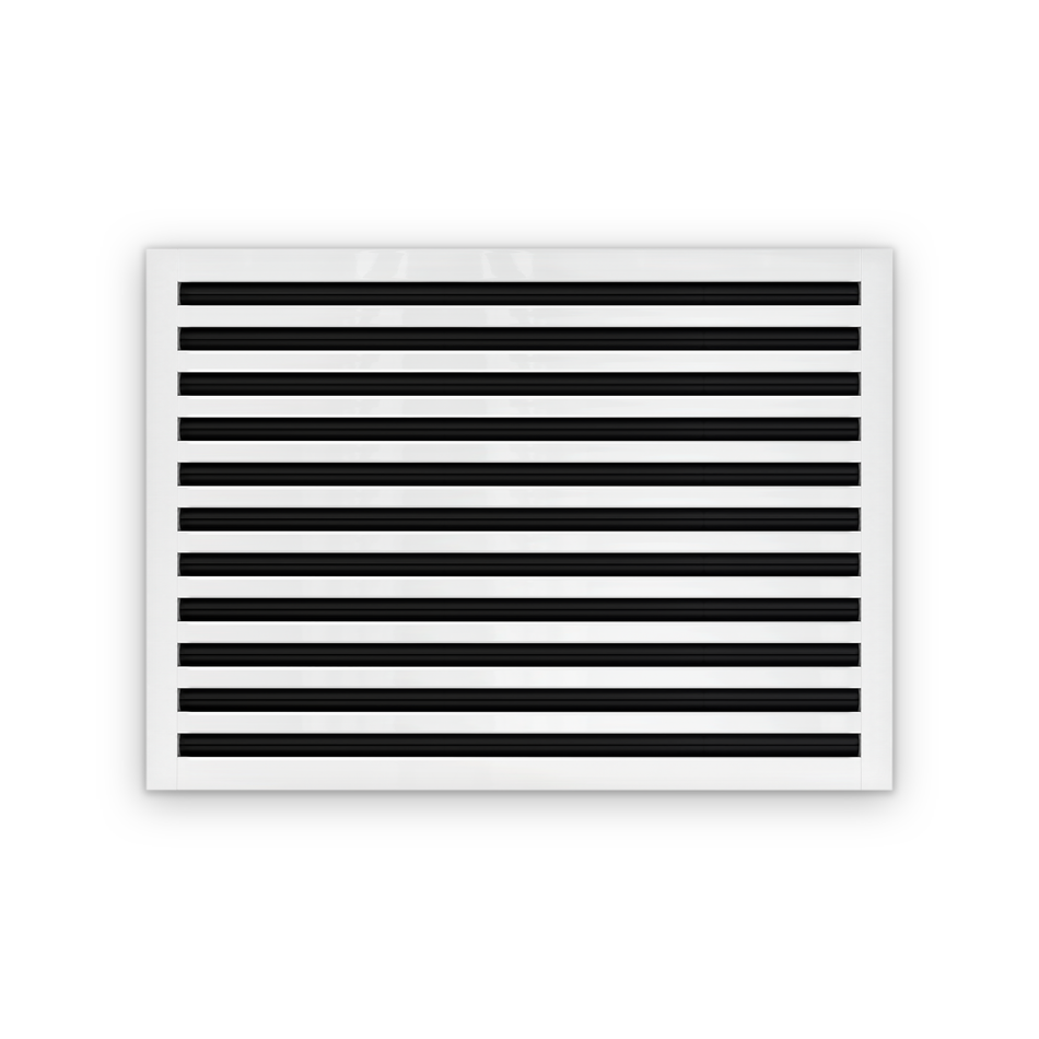 Cryptic Slot 11 slot linear slot diffuser, 30 inch, white