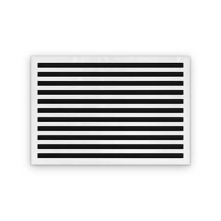 Cryptic Slot 11 slot linear slot diffuser, 32 inch, white