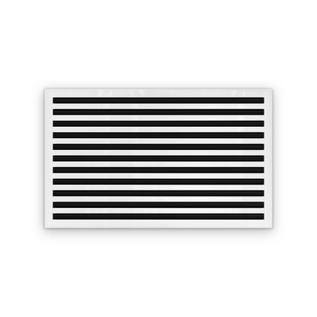 Cryptic Slot 11 slot linear slot diffuser, 36 inch, white