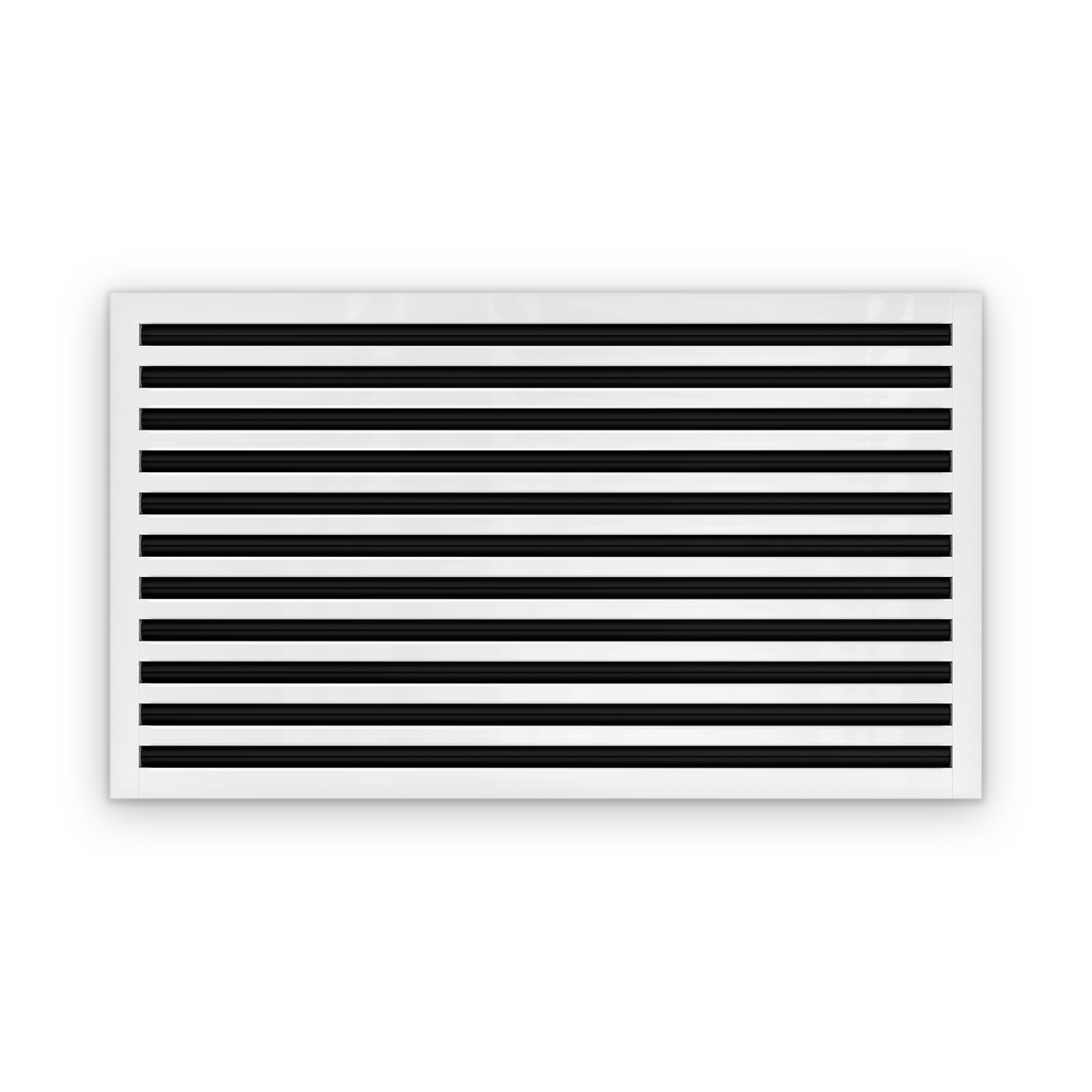 Cryptic Slot 11 slot linear slot diffuser, 38 inch, white
