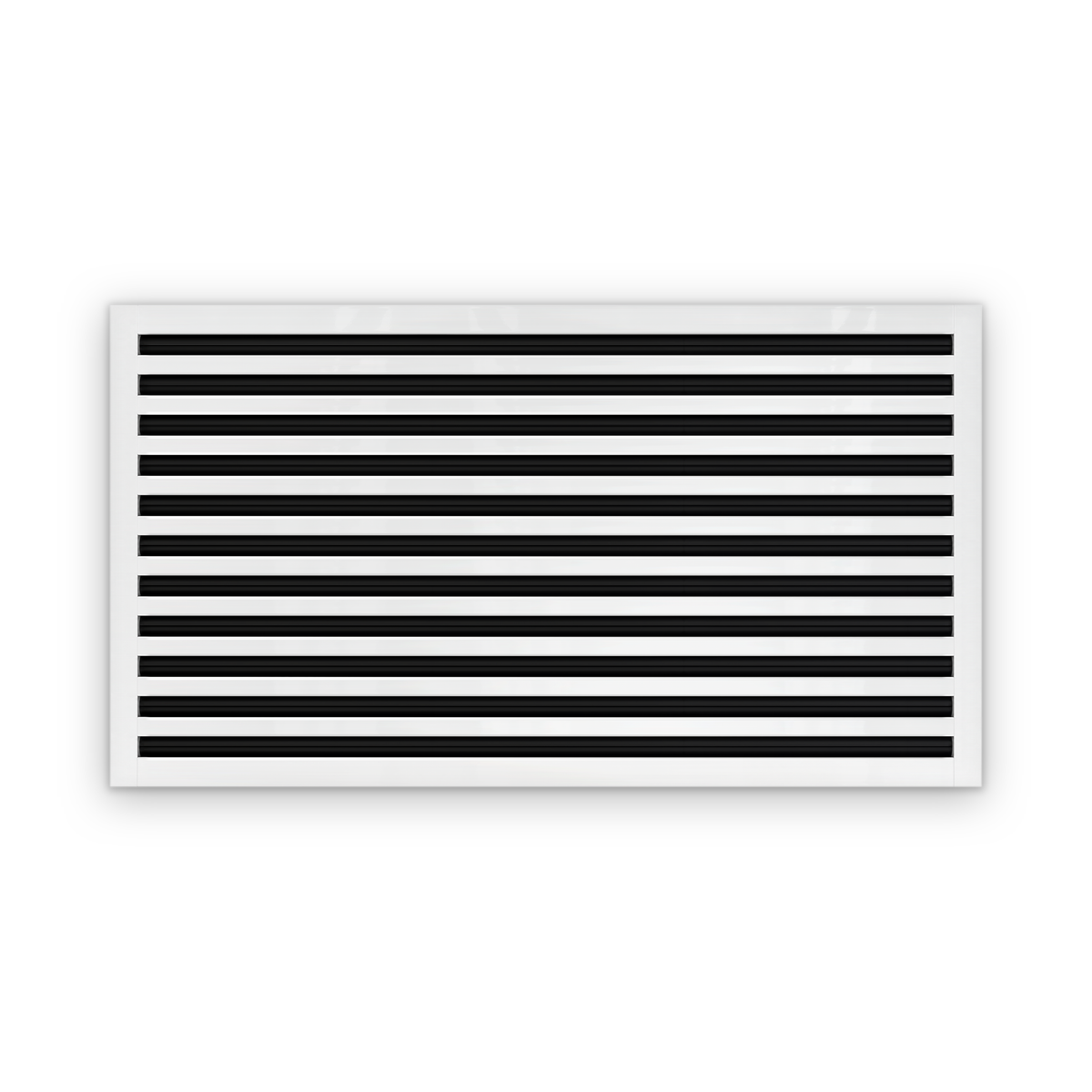 Cryptic Slot 11 slot linear slot diffuser, 40 inch, white