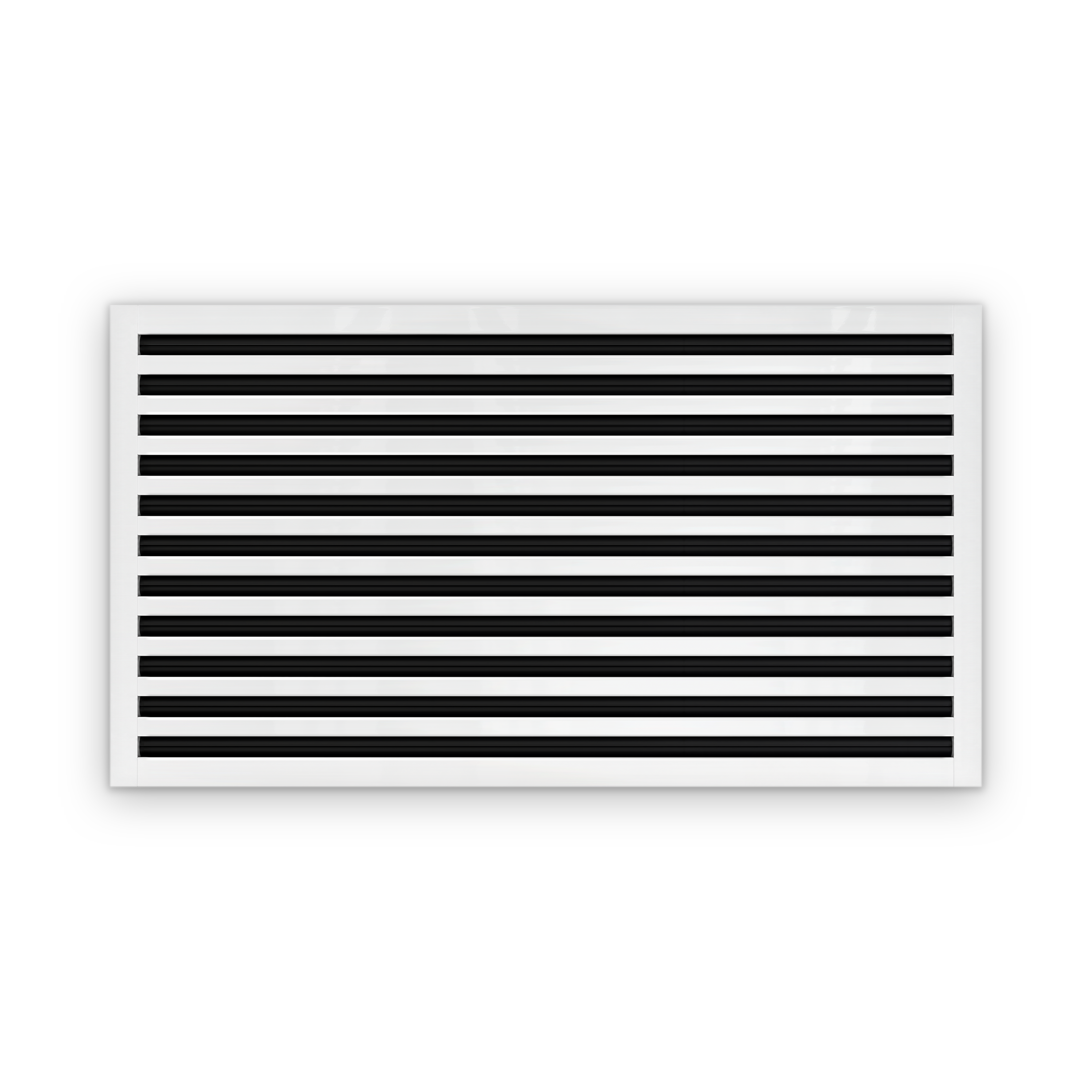 Cryptic Slot 11 slot linear slot diffuser, 40 inch, white