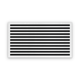 Cryptic Slot 11 slot linear slot diffuser, 40 inch, white