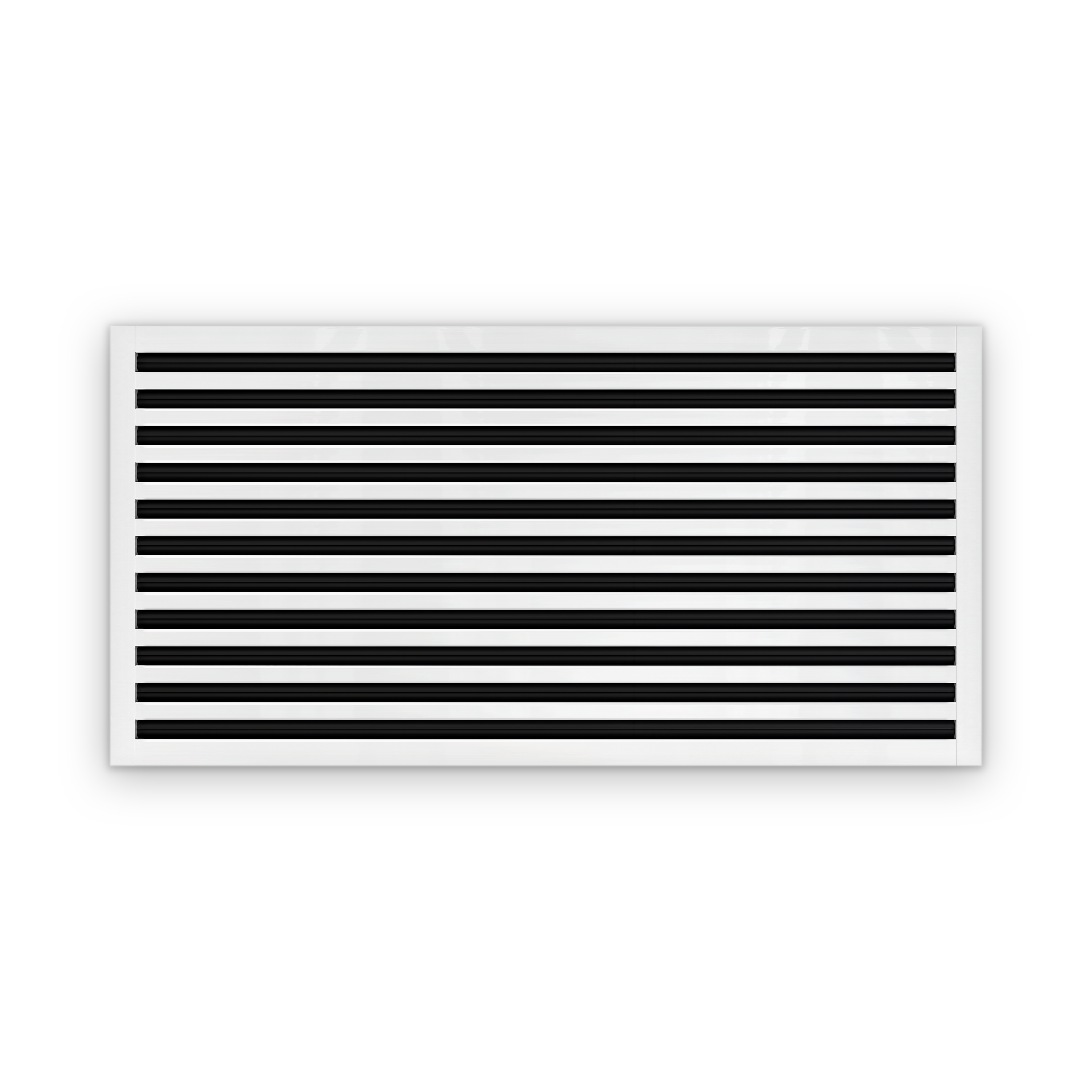 Cryptic Slot 11 slot linear slot diffuser, 44 inch, white