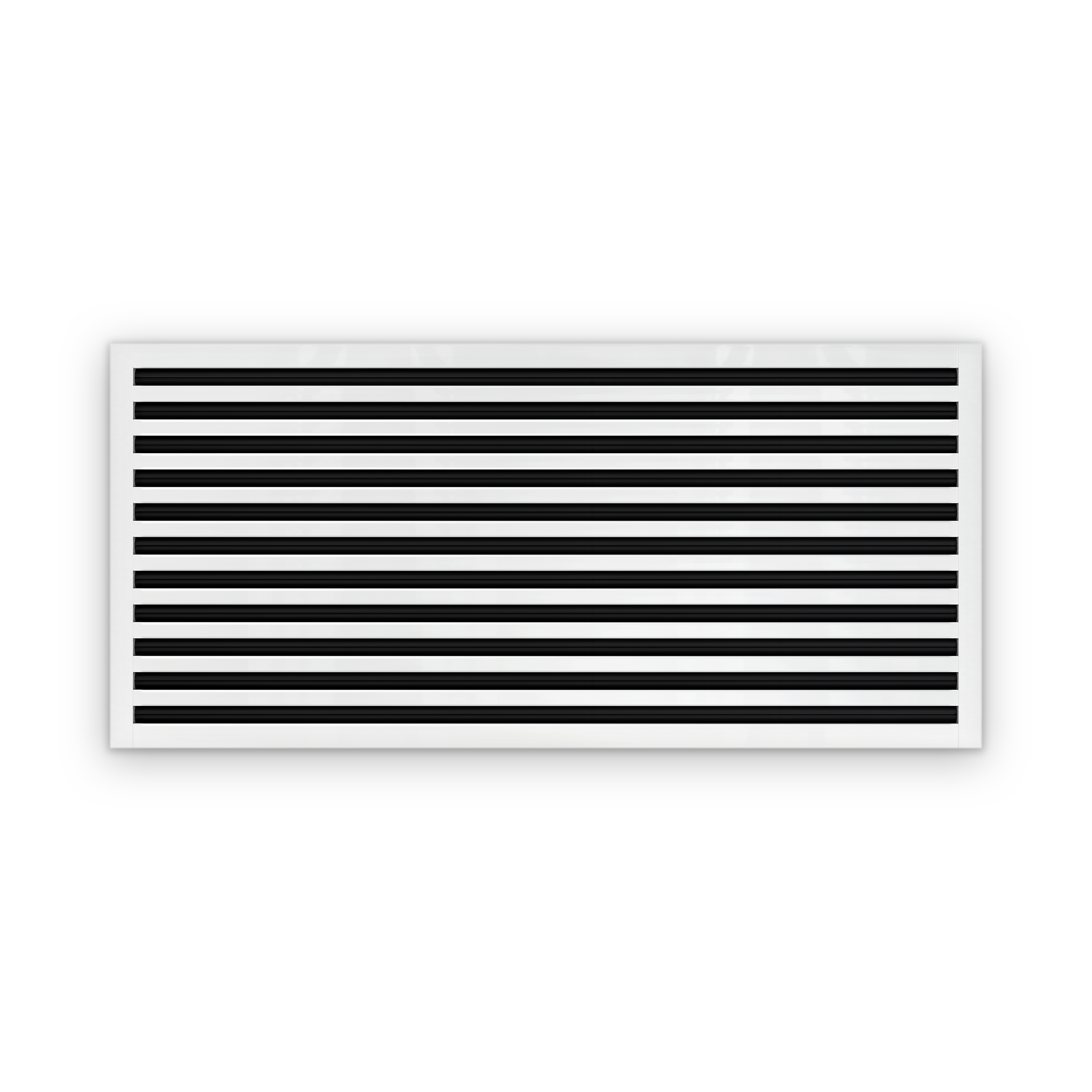 Cryptic Slot 11 slot linear slot diffuser, 48 inch, white