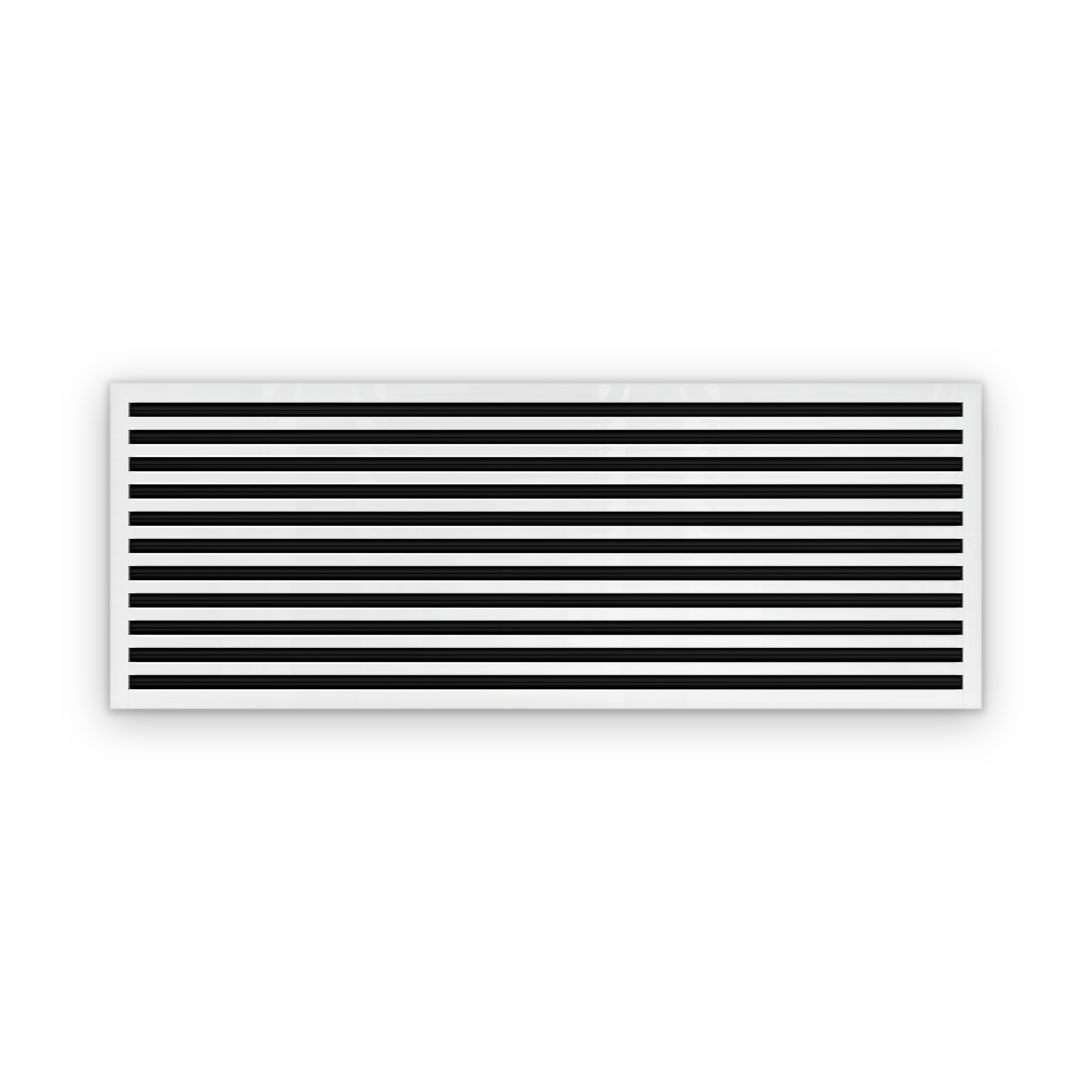 Cryptic Slot 11 slot linear slot diffuser, 60 inch, white