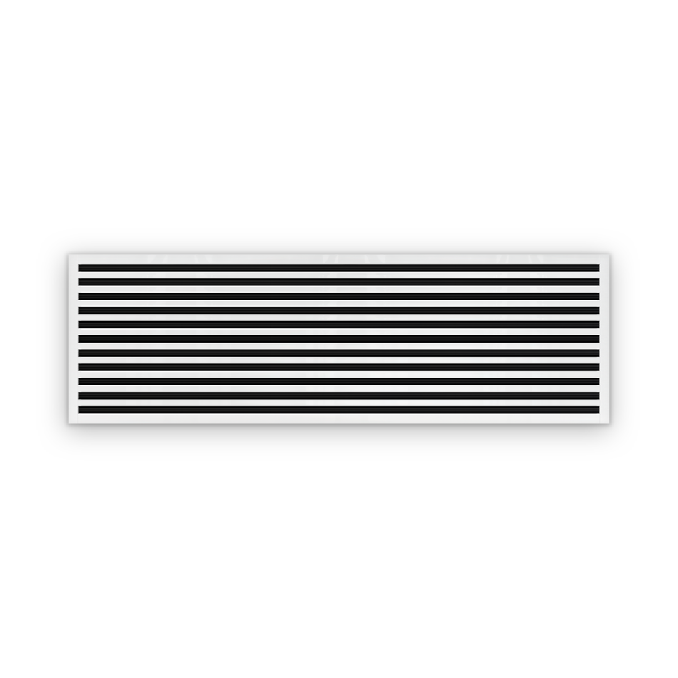 Cryptic Slot 11 slot linear slot diffuser, 72 inch, white
