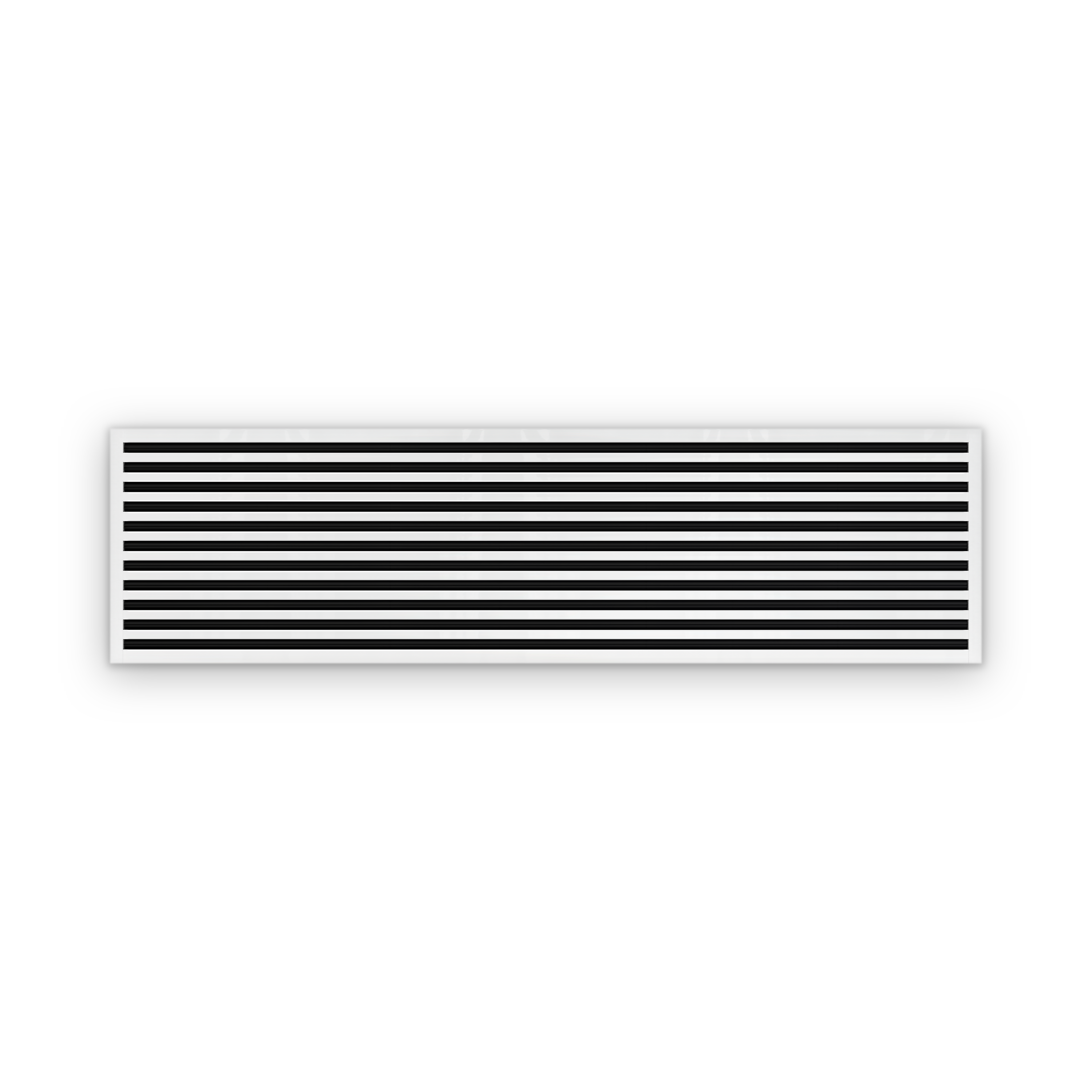 Cryptic Slot 11 slot linear slot diffuser, 84 inch, white