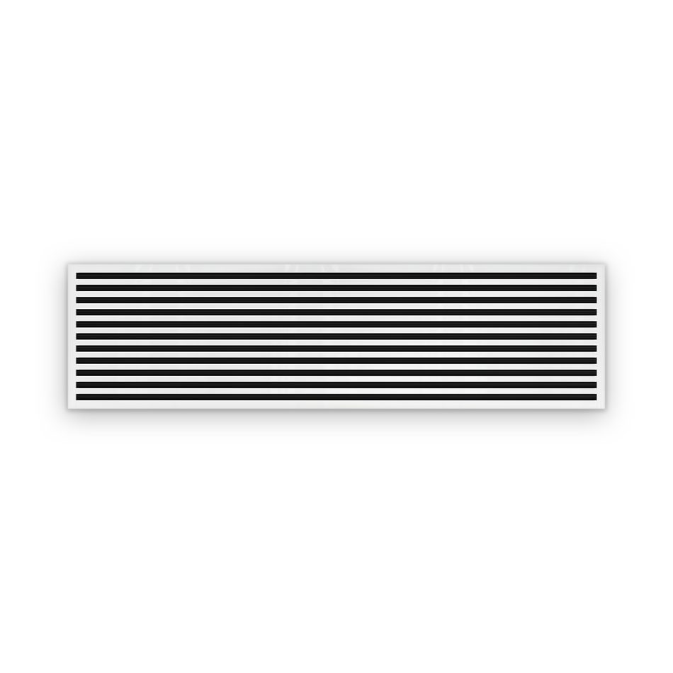 Cryptic Slot 11 slot linear slot diffuser, 84 inch, white