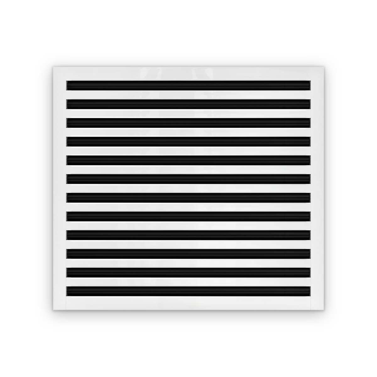 Cryptic Slot 12 slot linear slot diffuser, 26 inch, white