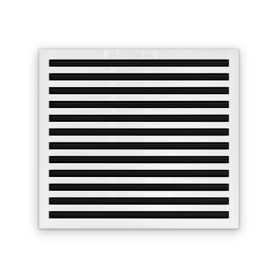 Cryptic Slot 12 slot linear slot diffuser, 26 inch, white