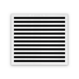 Cryptic Slot 12 slot linear slot diffuser, 26 inch, white