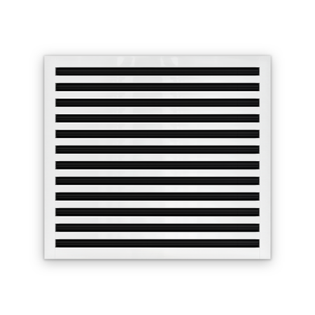 Cryptic Slot 12 slot linear slot diffuser, 26 inch, white