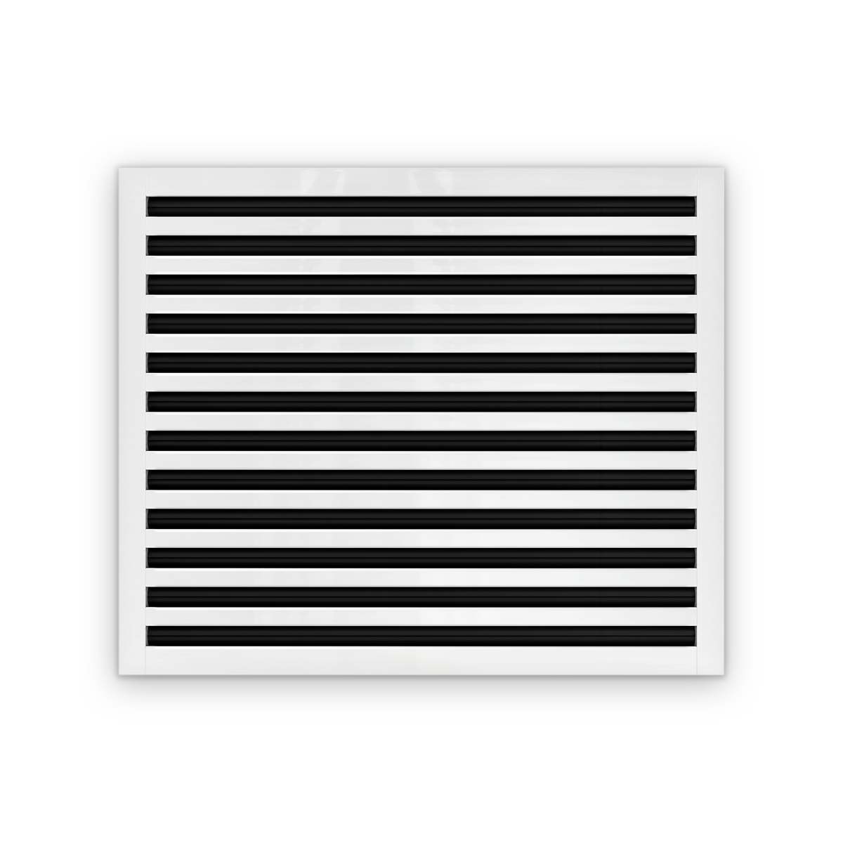 Cryptic Slot 12 slot linear slot diffuser, 28 inch, white