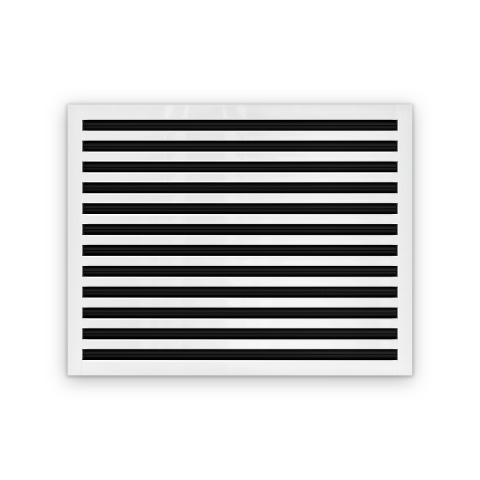Cryptic Slot 12 slot linear slot diffuser, 30 inch, white