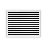 Cryptic Slot 12 slot linear slot diffuser, 30 inch, white