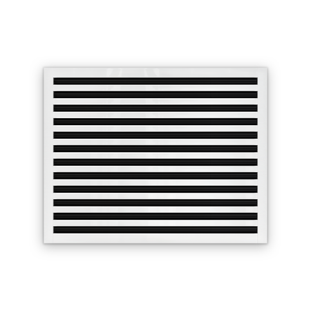 Cryptic Slot 12 slot linear slot diffuser, 30 inch, white
