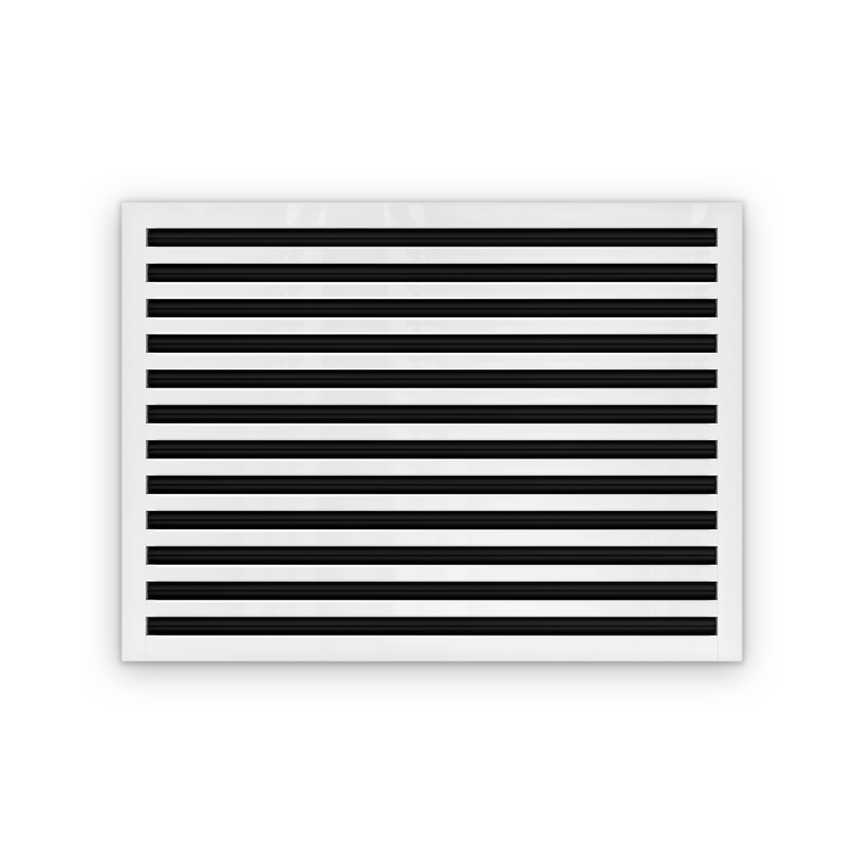 Cryptic Slot 12 slot linear slot diffuser, 32 inch, white