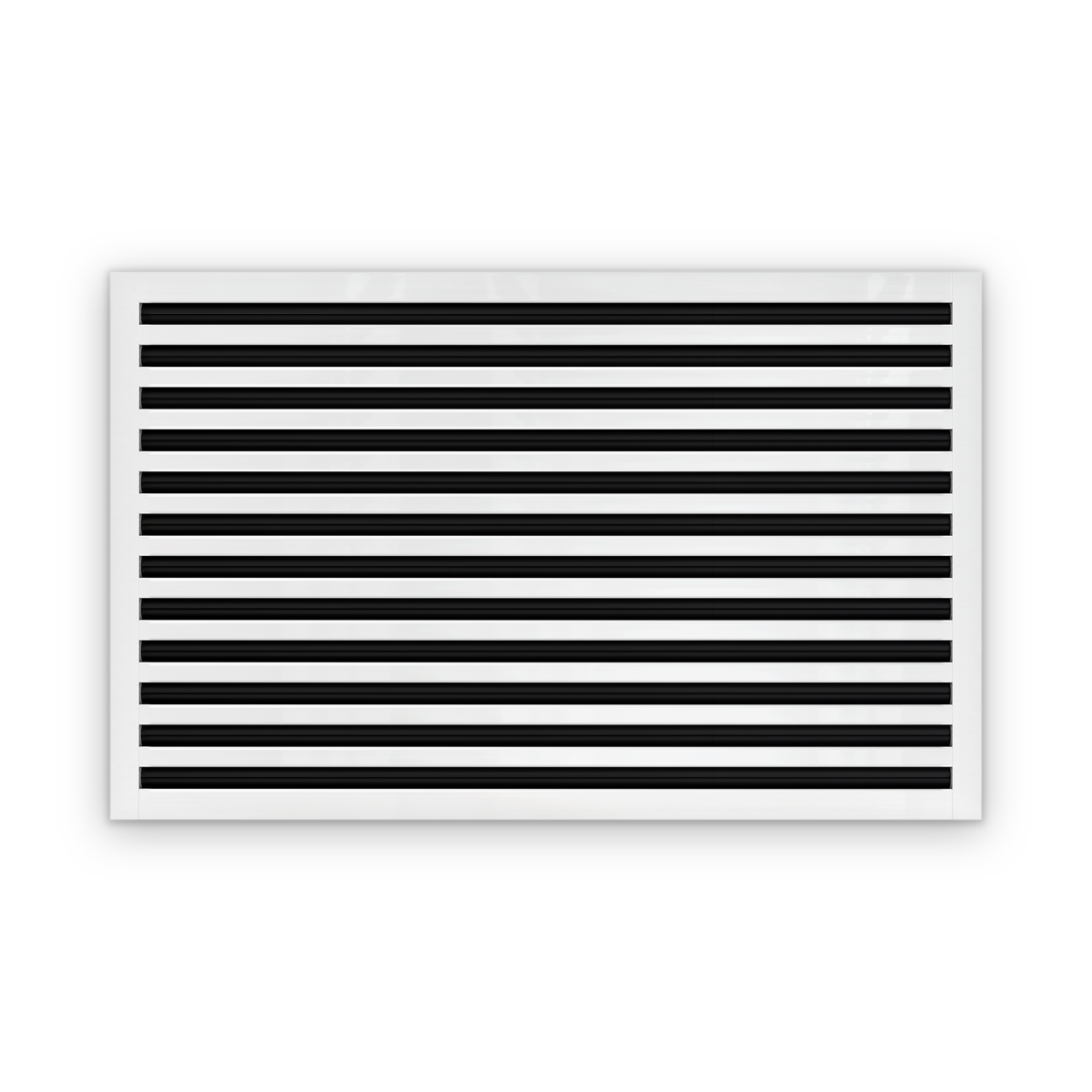 Cryptic Slot 12 slot linear slot diffuser, 38 inch, white