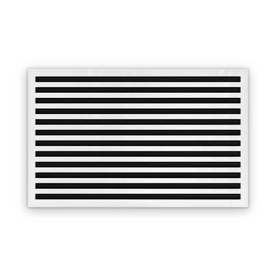 Cryptic Slot 12 slot linear slot diffuser, 38 inch, white