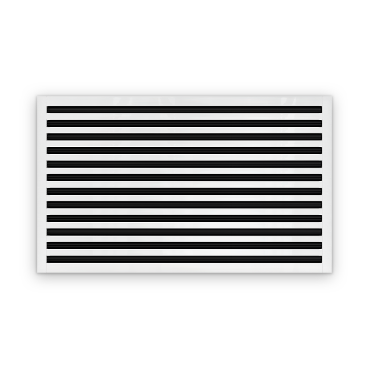 Cryptic Slot 12 slot linear slot diffuser, 40 inch, white