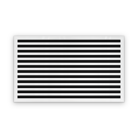 Cryptic Slot 12 slot linear slot diffuser, 40 inch, white