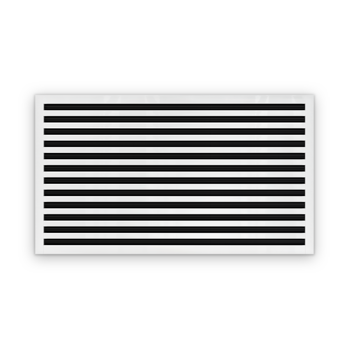 Cryptic Slot 12 slot linear slot diffuser, 42 inch, white