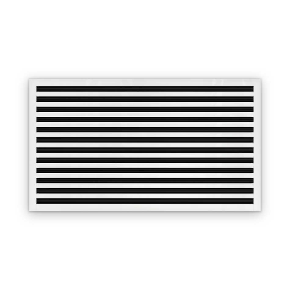 Cryptic Slot 12 slot linear slot diffuser, 42 inch, white