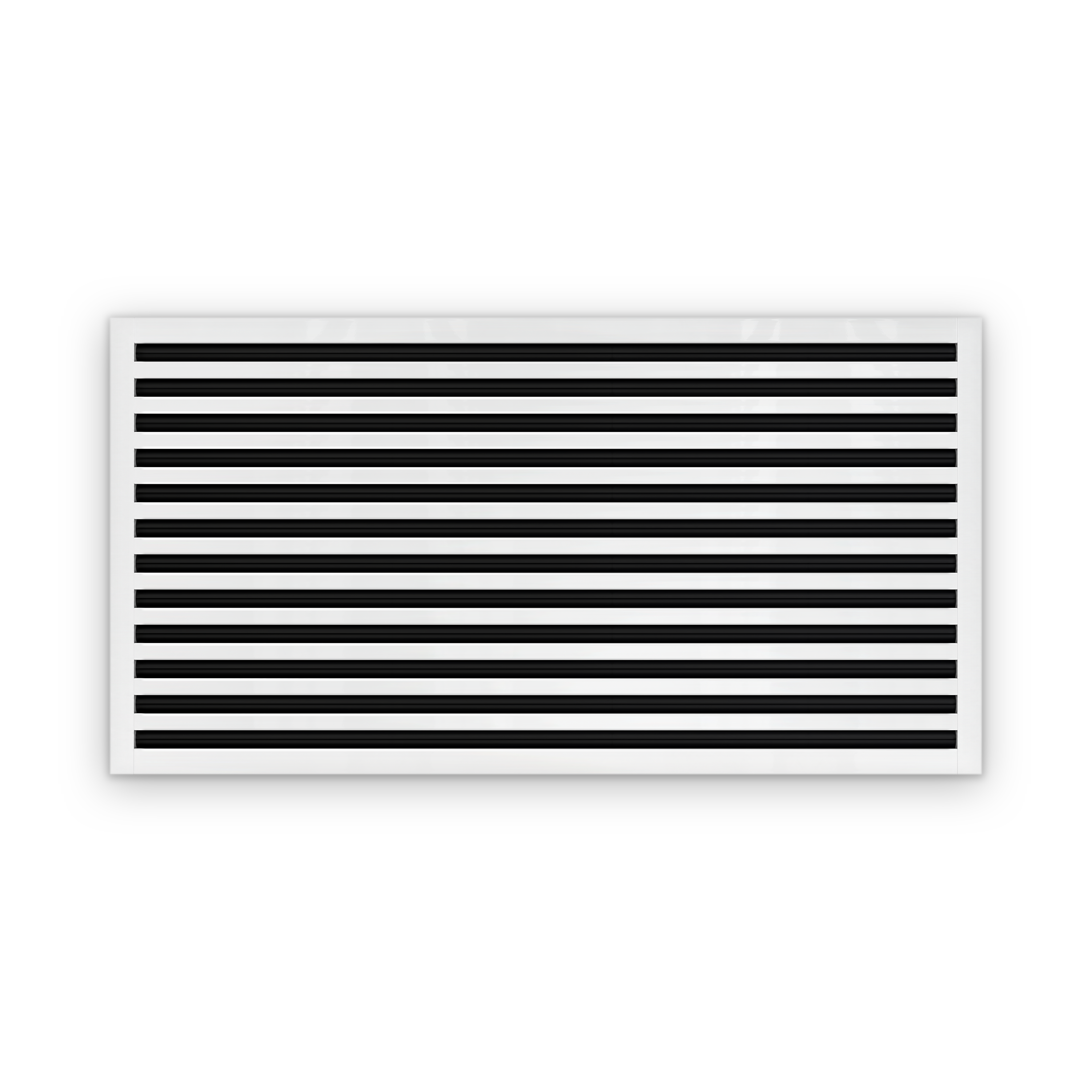 Cryptic Slot 12 slot linear slot diffuser, 46 inch, white