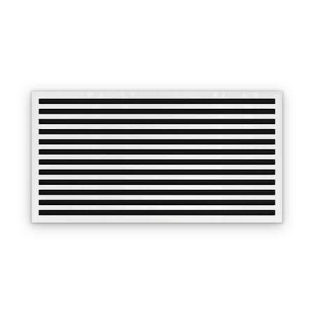 Cryptic Slot 12 slot linear slot diffuser, 46 inch, white
