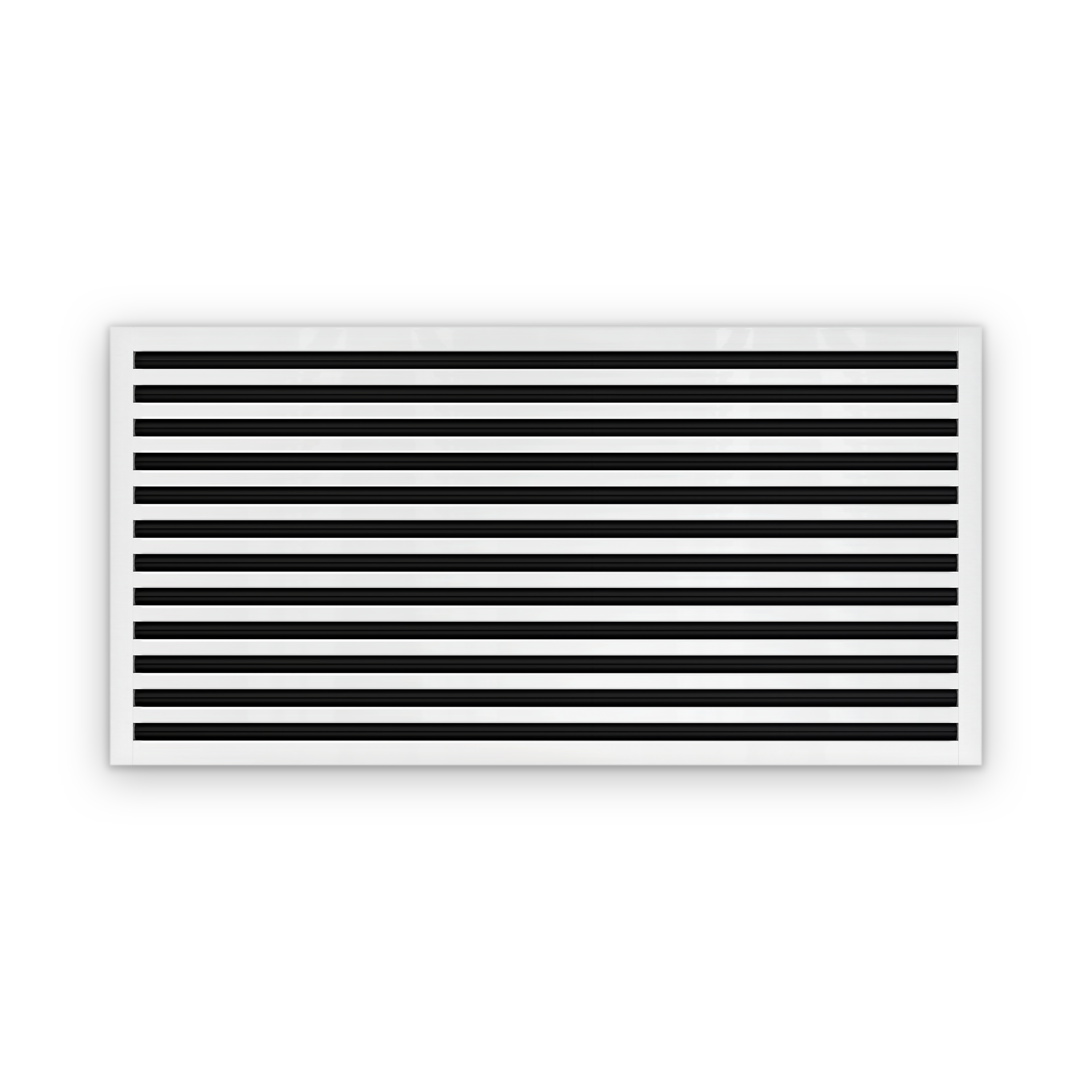 Cryptic Slot 12 slot linear slot diffuser, 48 inch, white